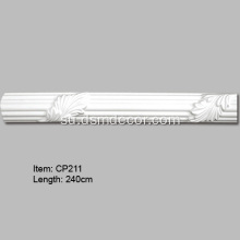 Polyurethane Panel témbok Molding